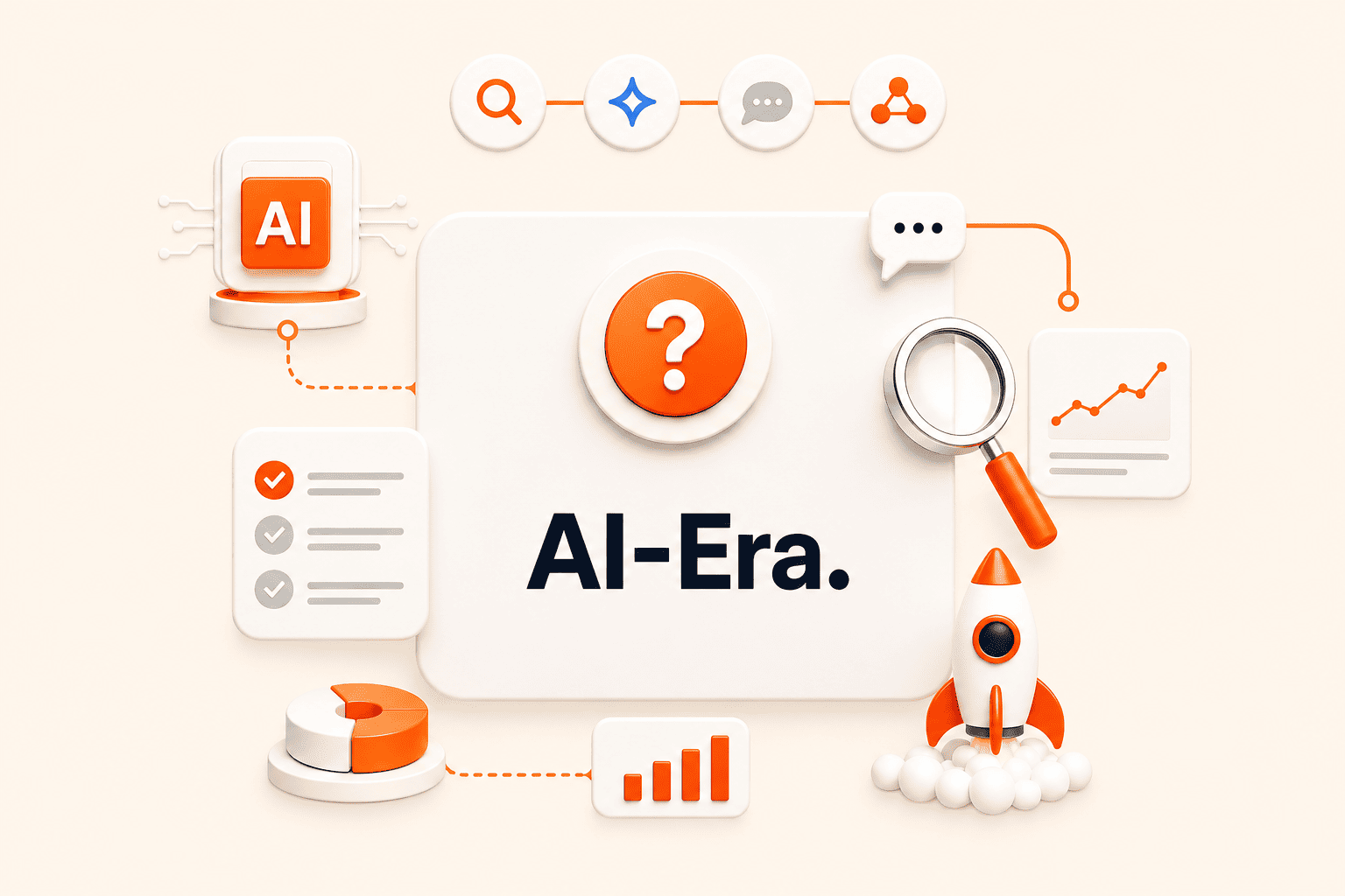AI-era growth system FAQ illustration