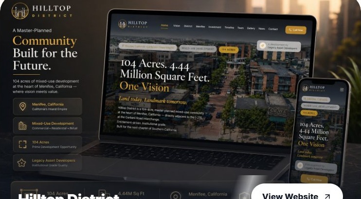 Hilltop District — AI-powered website by Nona Digi